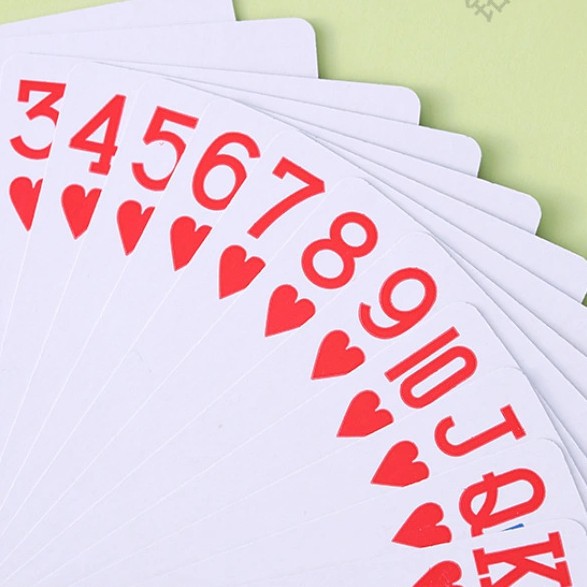 Minghuang 787 caja completa de cartas de juego al por mayor baratas fiestas de cartas de poker 100 juegos de sala de cartas 10 juegos de cartas voladoras