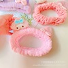 Cartoon headband, face mask for face washing, cute scarf, simple and elegant design