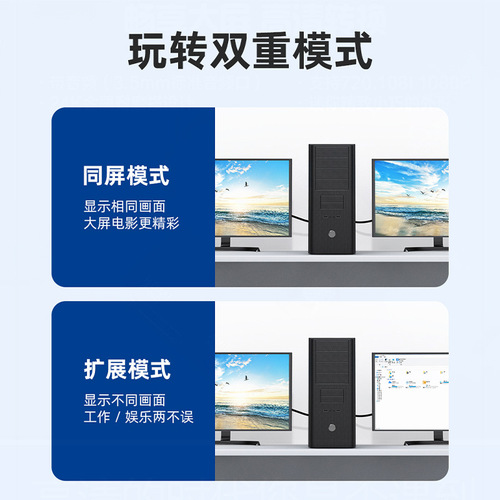 Cross-border displayport to HDMI computer TV monitor converter 4K dp to hdmi adapter