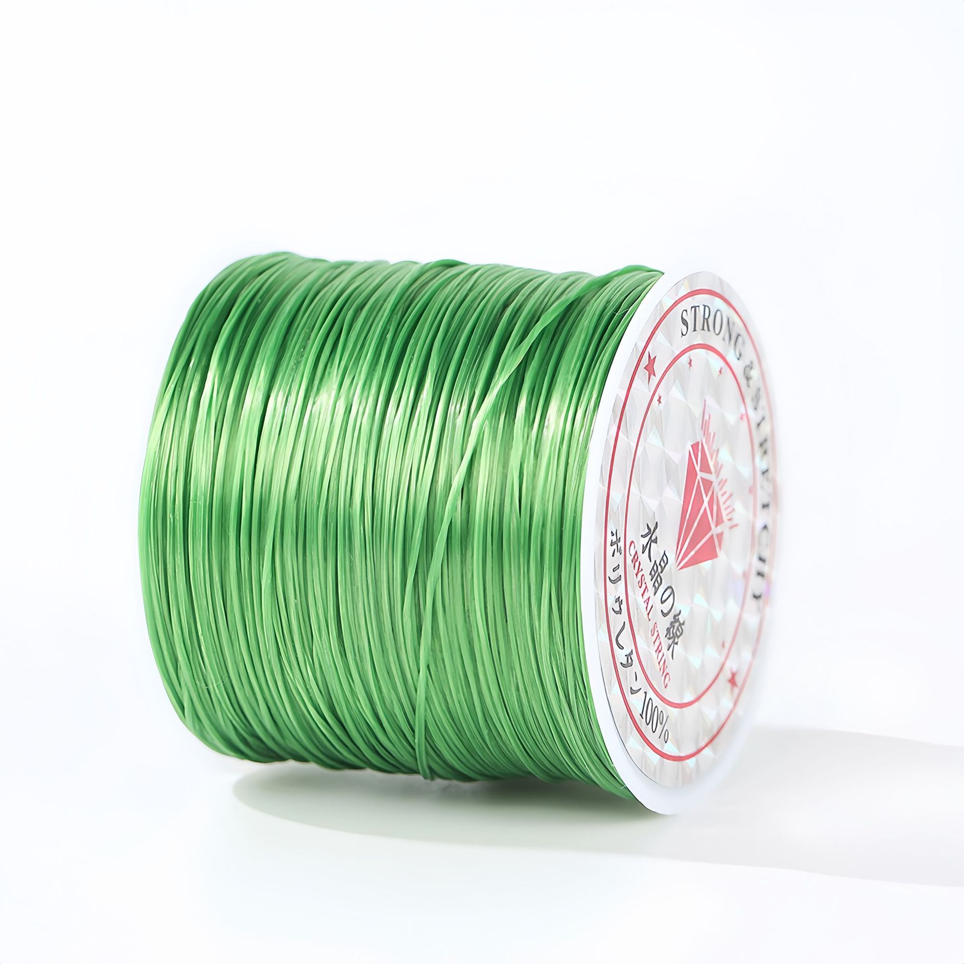 Flat elastic thread [grass green]