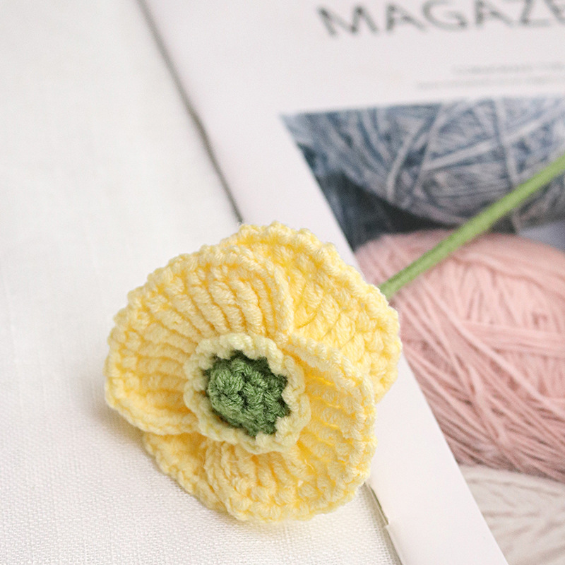 양귀비 라이트 옐로우