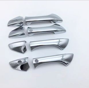Suitable for 2008-2012 Accord modified special handle decoration electroplating silver door handle protective shell patch