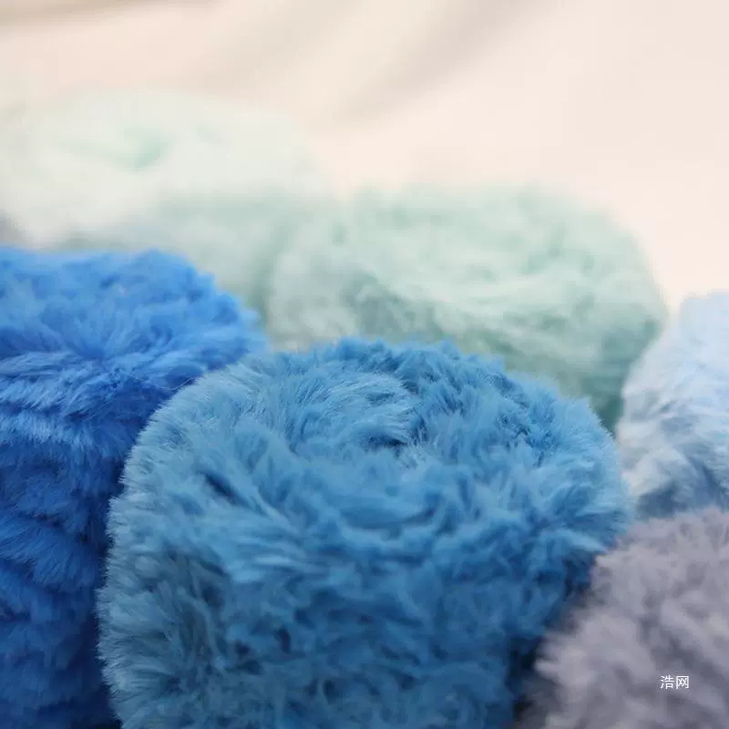 100 г меха длинношерстный норковый бархат кроличья бархатная линия искусственной меховой нити ручной вязаный diy шерстяной шарик плюшевой нити