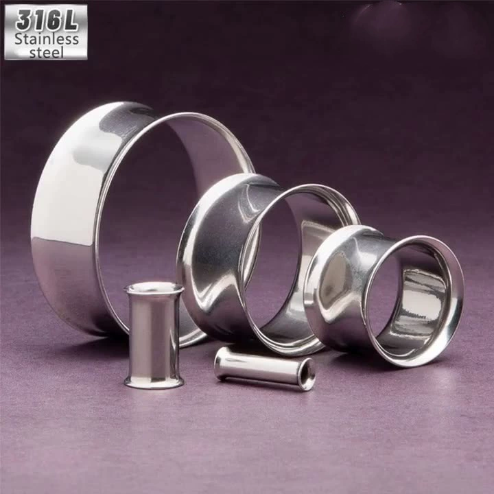 Earrings stainless steel, physiological piercing, wholesale