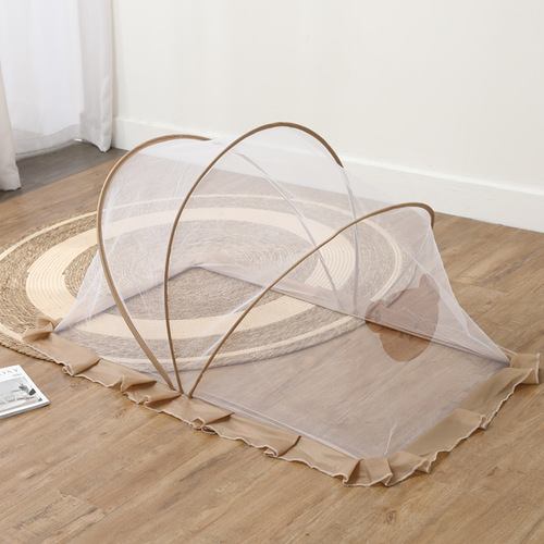 Baby Bed Mosquito Net Children Baby Foldable Mosquito Net Newborn BB Mosquito Cover Child Mongolian Tent Bottomless Universal