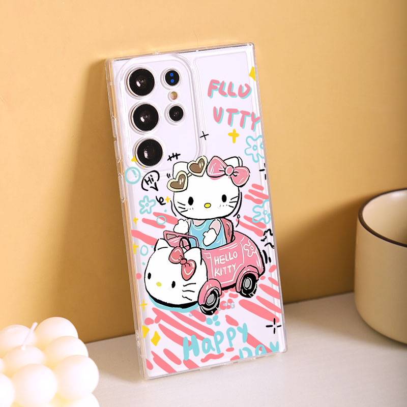 Driving Katie Samsung s22ultra Phone Case GalaxyS23 Protective Case S24 Anti-Drop A53/A55