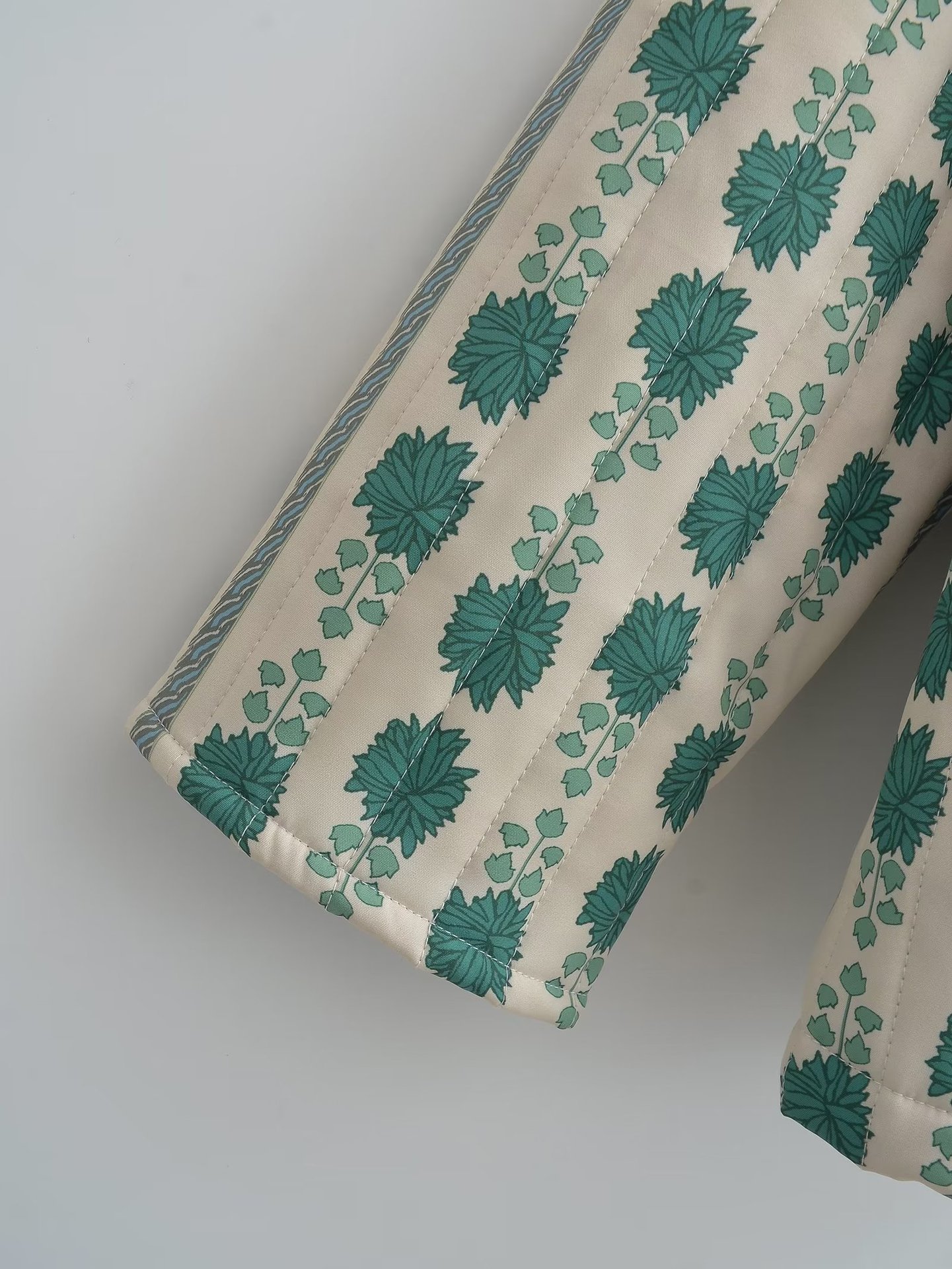 Ethnic Quilted Cotton Printed Cotton Jacket Cotton Jersey