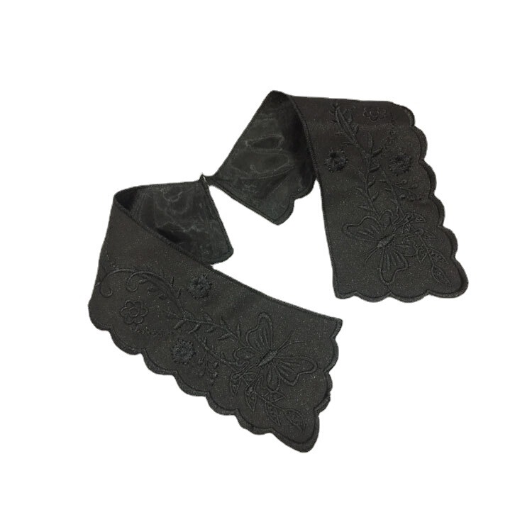 Off-line Explosions Organza Fake Collar All-match Fake Shirt Collar Embroidered Fake Collar Fashion All-match Symmetrical Collar
