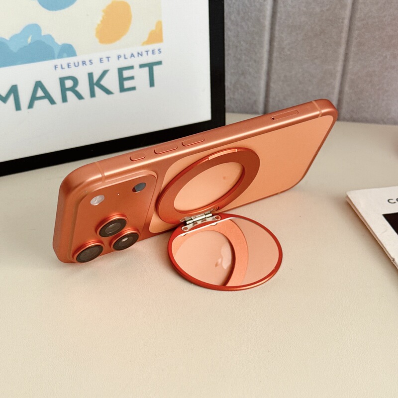 Cross-border direct supply wholesale of popular makeup products: ultra-thin rotating mirror for touch-ups, mobile phone HD stand with magnetic suction function, portable Cross-border direct supply wholesale of popular makeup products: ultra-thin rotating mirror for touch-ups, mobile phone HD stand with magnetic suction function, portable
