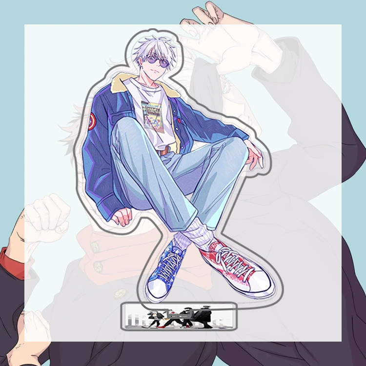 Acrylic Jujutsu Kaisen, double-sided keychain
