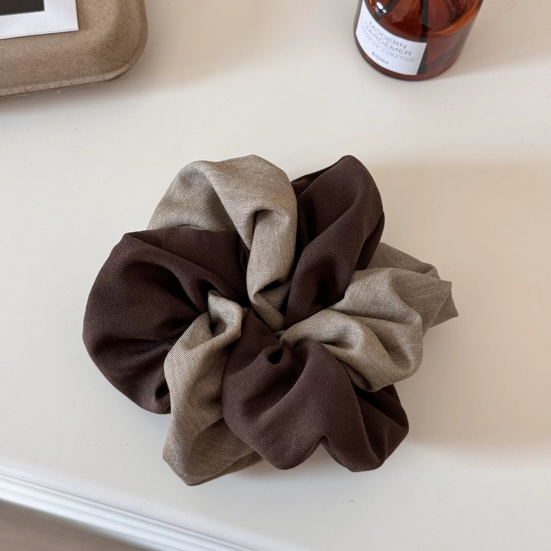 Coletero Scrunchie para Cabello de Tela Artesanal para Peinados image 14
