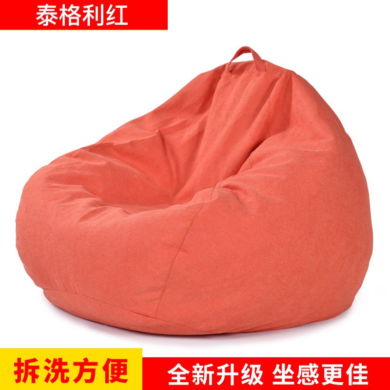 Venta directa de fábrica tela perezoso sofá bolsa de frijol cama silla simple sala de estar dormitorio tatami baño al por mayor tatami