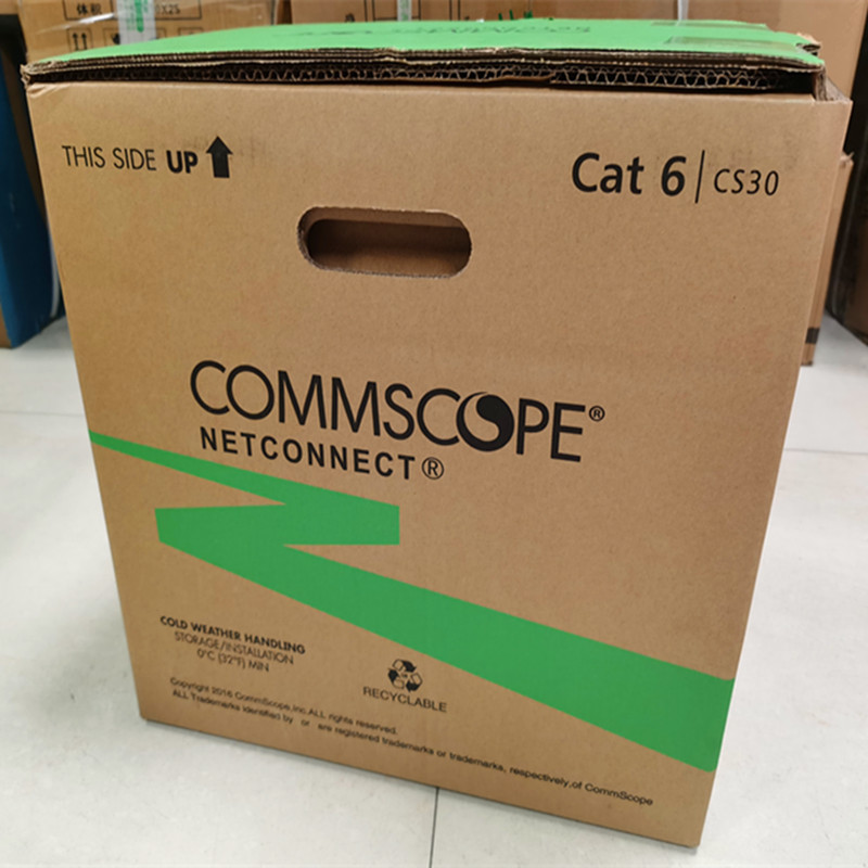 CommScope AMP Amp Class 6 Gigabit Unshielded Network Cable 1427071-6 Oxygen-free Copper cat6 Class 4 Twisted Pair