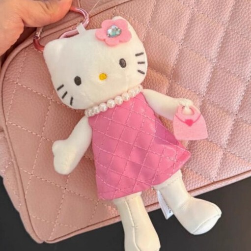 新しいかわいい長い脚ぬいぐるみペンダントスカートドレスアップベビー服インスタイル人形ペンダントバックパックキーホルダーバッグペンダント|undefined