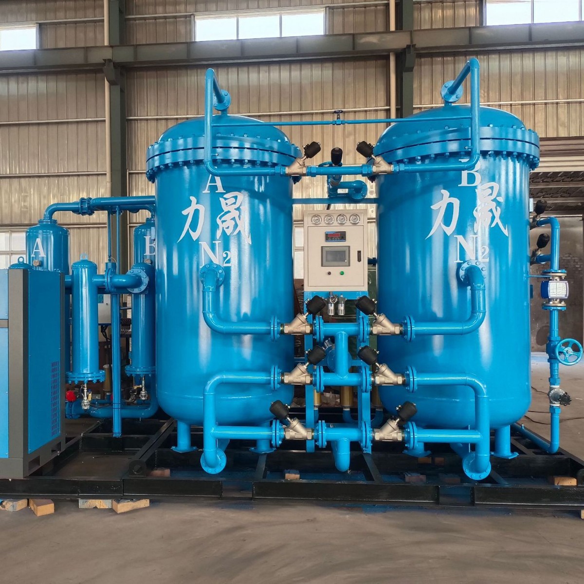 供铜材化纤SMT电子粉末冶金化工石油食品管道吹扫轴承行业制氮机