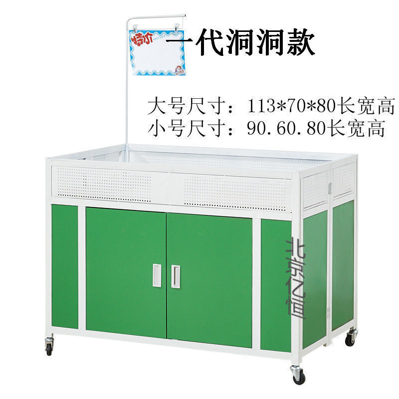 Supermercado de promoción de camión de venta de venta especial mesa de promoción de exhibición plegable tienda de ropa carro de flores estante carro de venta