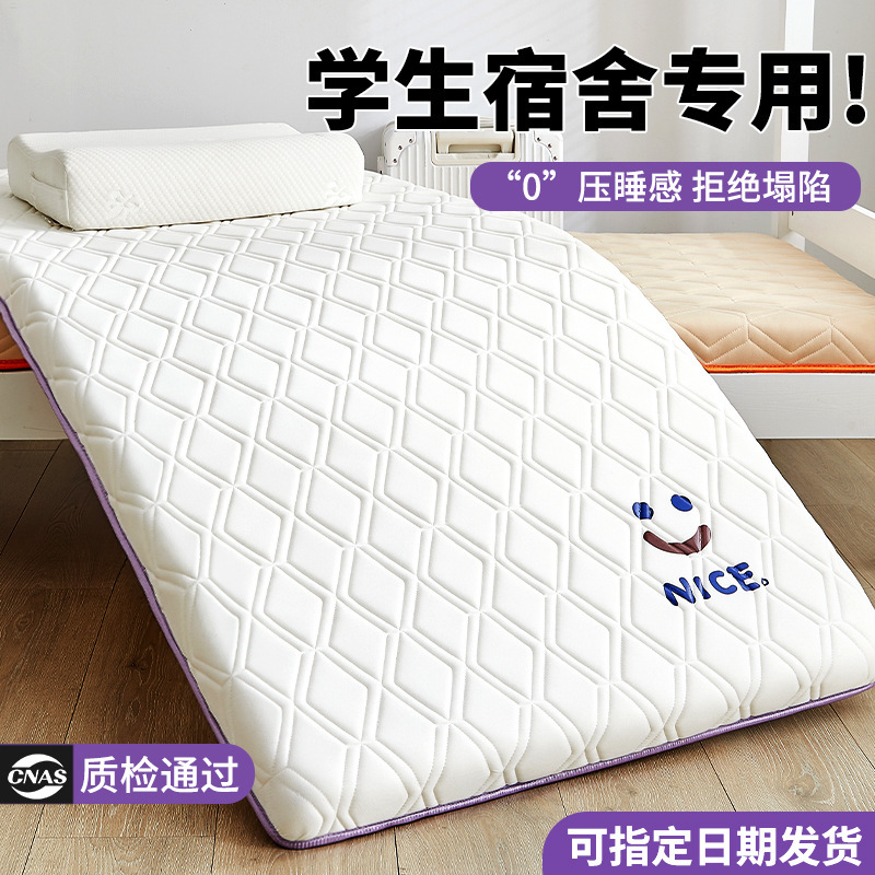 Student Dormitory Mattress Home Bedroom Soft Cushion Single Latex Mattress Rental Special Mattress Quilt 90X190Cm Student Dormitory Mattress Home Bedroom Soft Cushion Single Latex Mattress Rental Special Mattress Quilt 90X190Cm