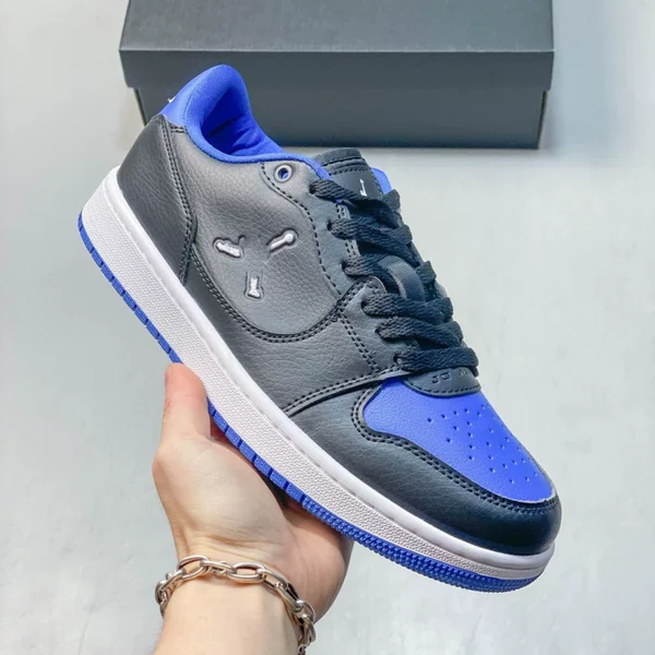 Wholesale Court Connect sneakers, Black Warrior AJ athletic shoes, trendy sneakers for men and women, spring/summer versatile white sneakers