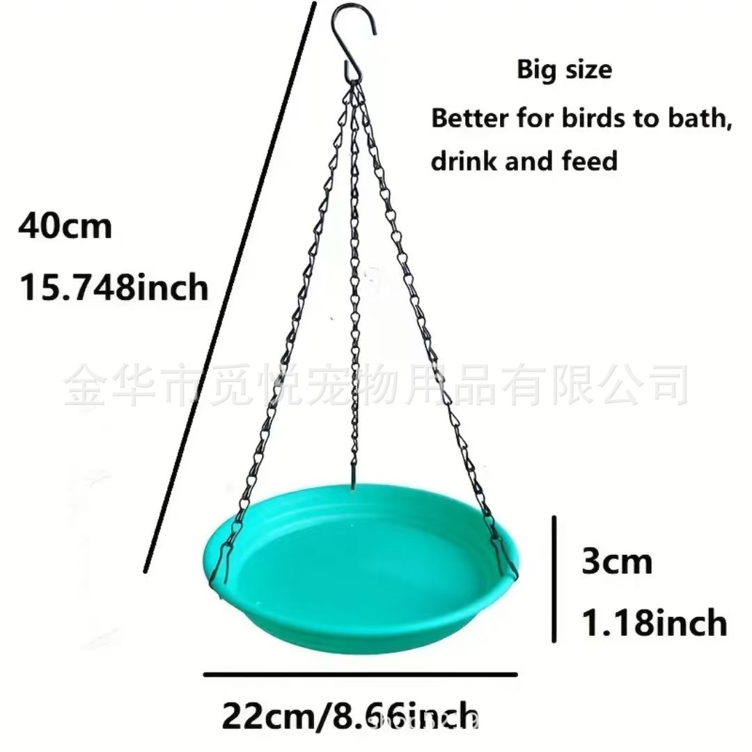 Cross-Border Hanging Bird Feeder Candy-Colored Hummingbird Feeder Water Feeder Outdoor Hanging Bird Feeder in Stock