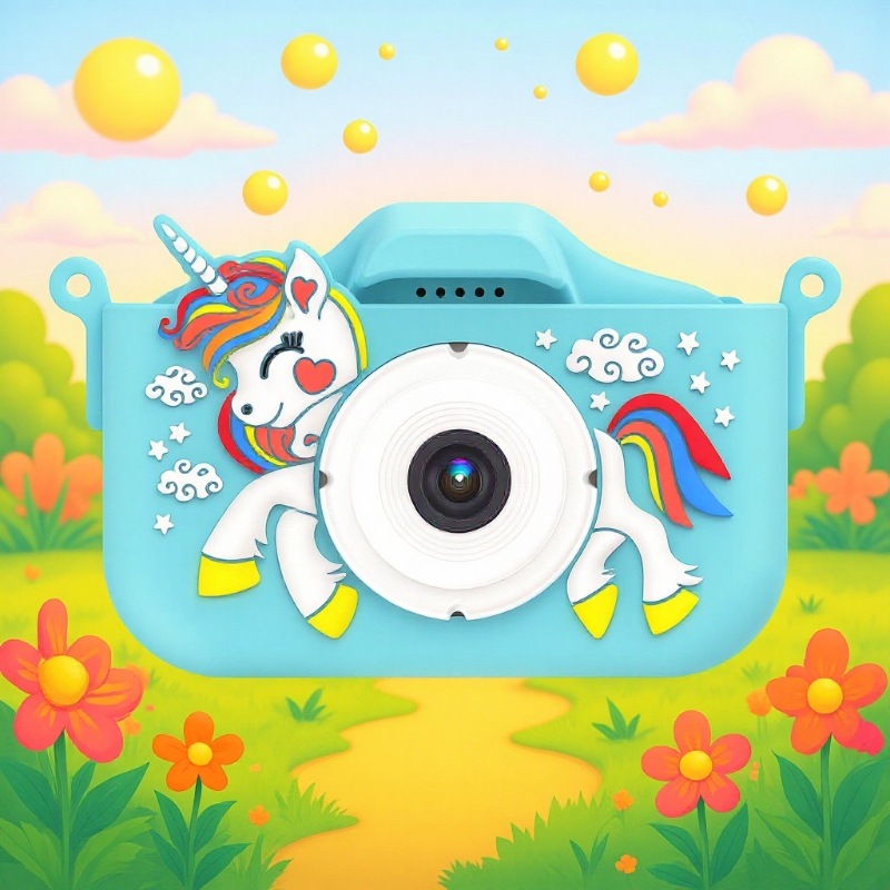 Cámara de juguete para niños, HD, para fotos y video, regalo, al por mayor