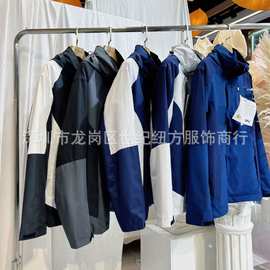 高品质大牌冲锋衣撤柜尾款货走份批发男装服装实体店尾货尾单货源