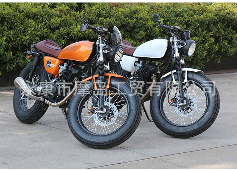 American CG Retro Motorcycle Street Car Prince Car Saddle Gasoline Motorcycle Two-wheeled Motorcycle