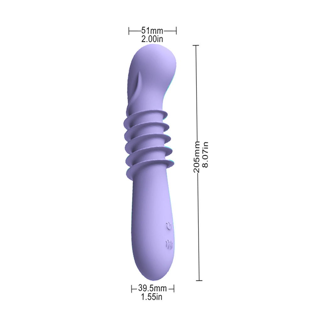 Liquid Silicone Vibrator for Women, 7 Vibration Modes, USB Magnetic Charging — detail image 9