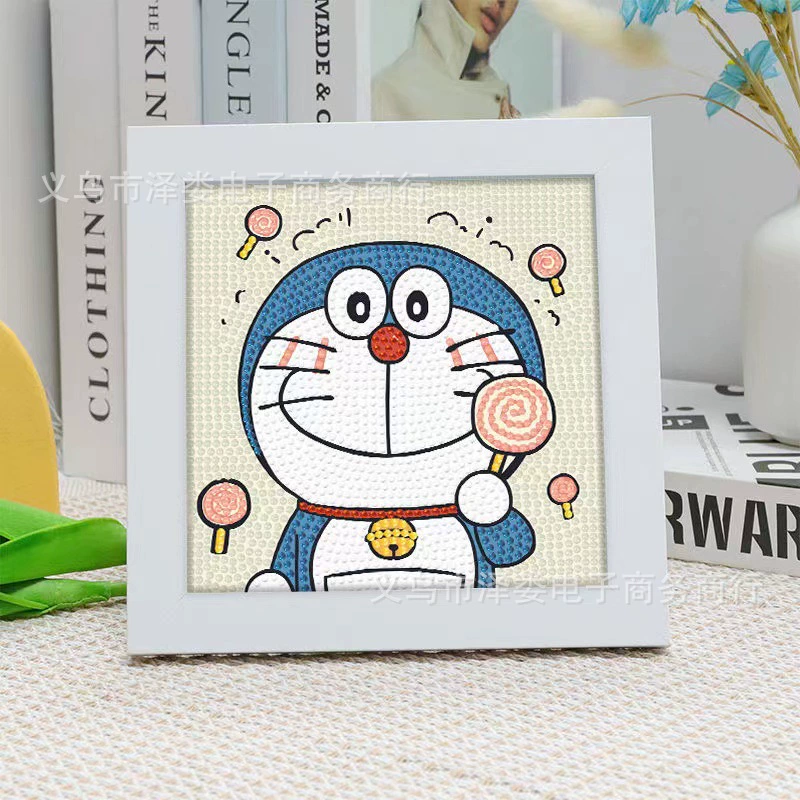 Набор для алмазной вышивки (Sanrio) Пикачу в раме, 17×17 см, комплект для полного стежка DIY