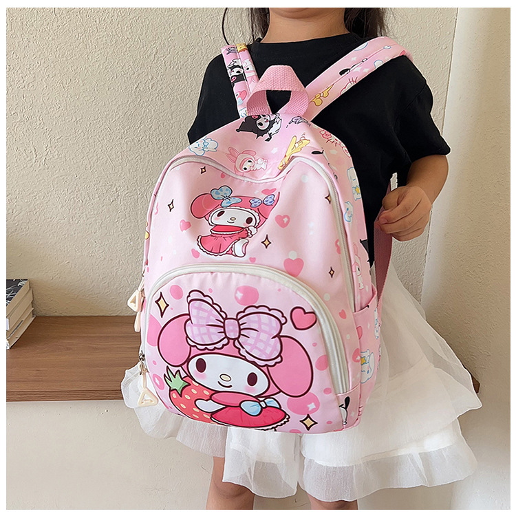 Cute cartoon, lightweight and lightweight schoolbag for kindergartens, fashionable and versatile children's backpacks for outdoor leisure travel undefined