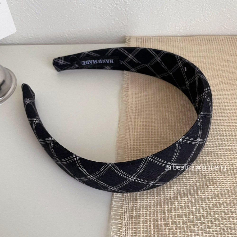 Diadema de Corte Alto para Mujer de Plástico con Perlas para Uso Diario image 39