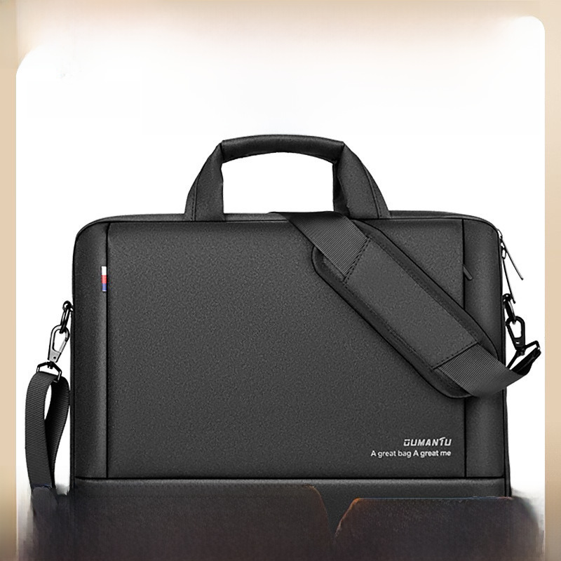 Cross-Border Fashion Laptop Bag 16.1-Inch Briefcase Satchel 14inch Waterproof Notebook Liner Bag Customization
