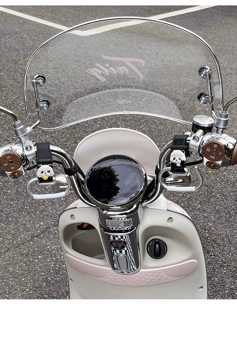 Electric Vehicle Front-Mounted Hook, Universal Cartoon Creative Cute Storage Essential Gadget, Strong Load-Bearing Hook