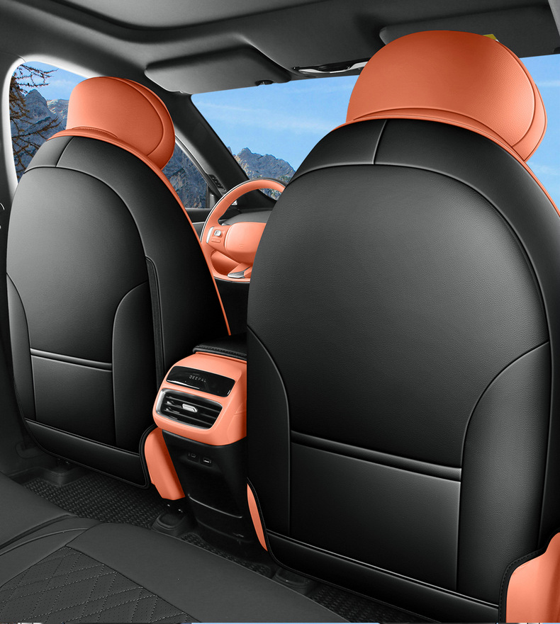 Changan dark blue S05 car seat cover four seasons full-enclosed leather seat cushion 510ULtraMaxPLUS full-covered cushion