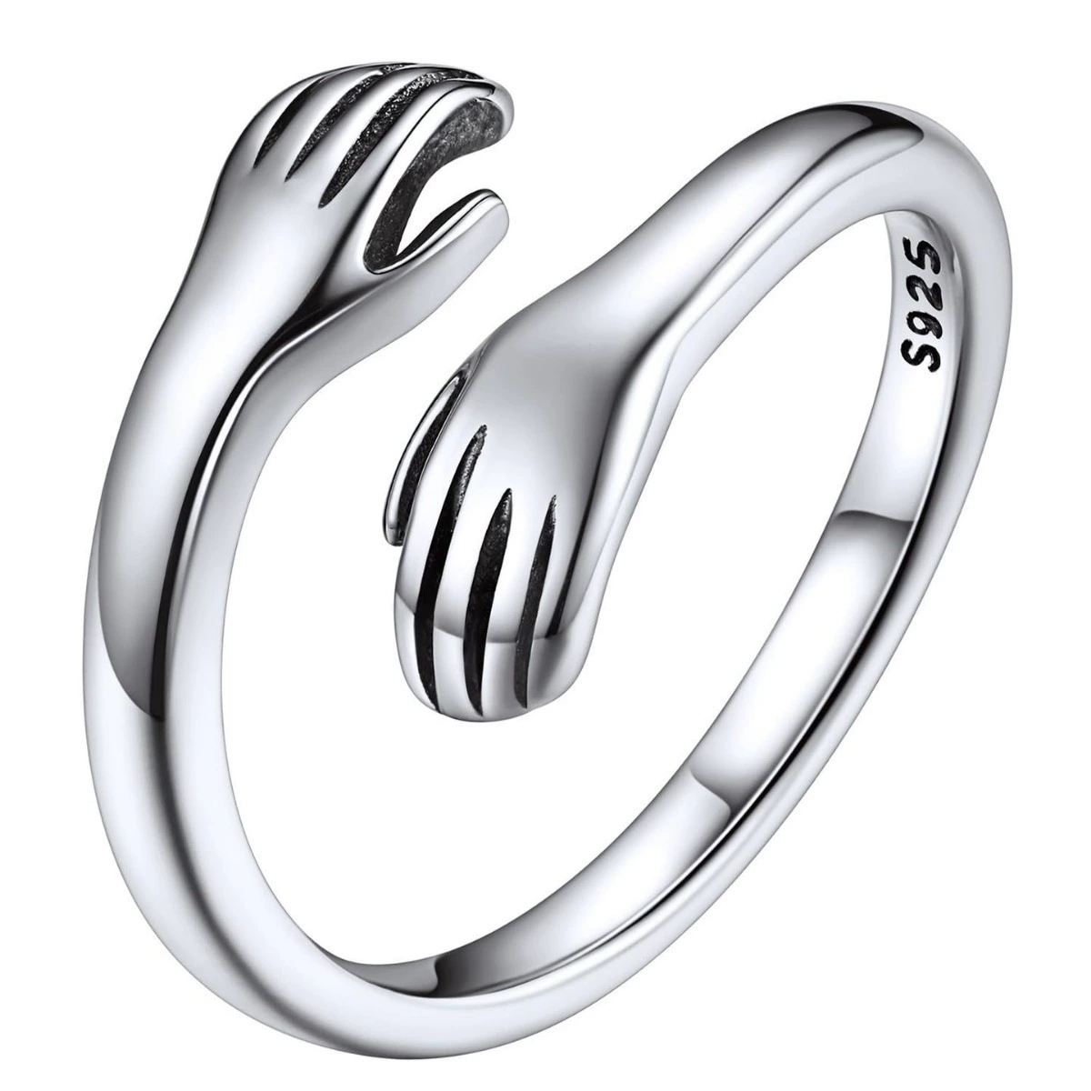 S925 стерлинговое серебряное кольцо для ног женское кольцо для ног обнимает регулируемое кольцо для открытия дамы летние украшения для ног