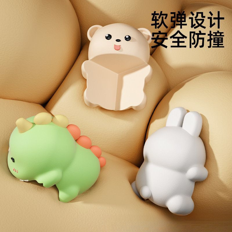 Anti-Collision Corner Protector Table Corner Soft Edge Kidsren's Anti-Collision Strip Cartoon Anti-Collision Sticker Baby Protective Cover Window Right Angle