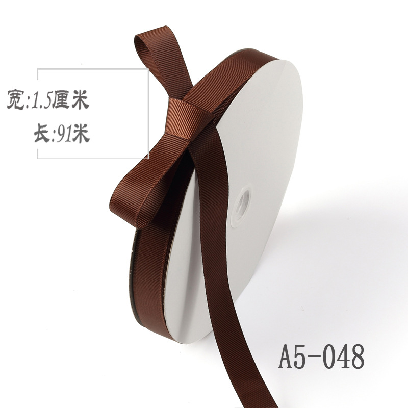 1,5 cm de alta densidad costilla cinturón accesorios de ropa ramo fresco fruta caja de regalo embalaje color seda patrón horizontal cinta de embalaje