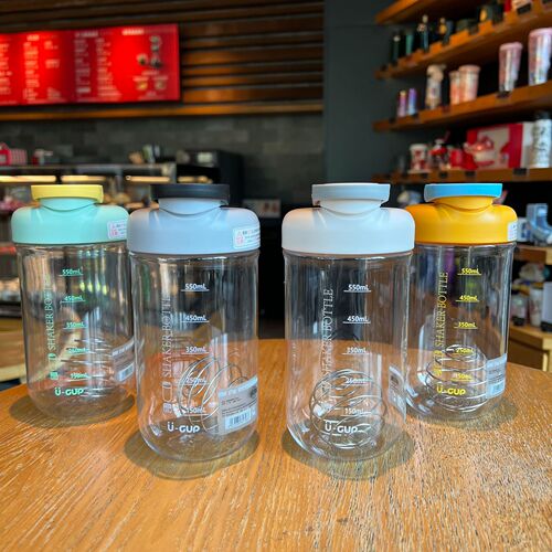Shake cup protein powder fitness men's sports water cup good-looking girl Internet celebrity portable cup mixing cup