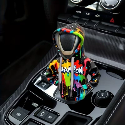 Sürətlər qutusu və əl tormozu başlıqları – cross-border creative car gear shift - single-pack-fd09