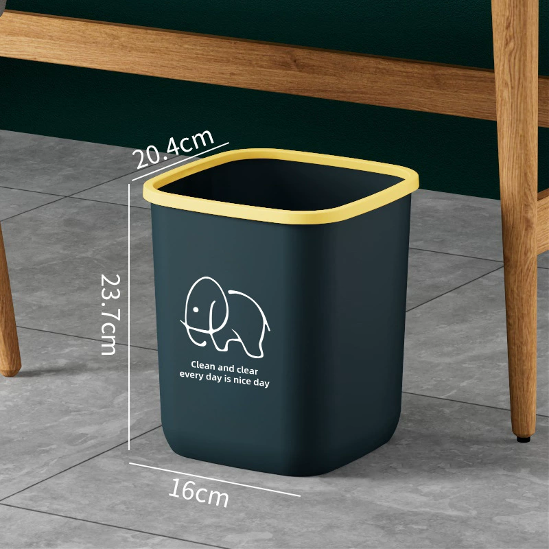 High quality capacious garbage can for home use for living room
