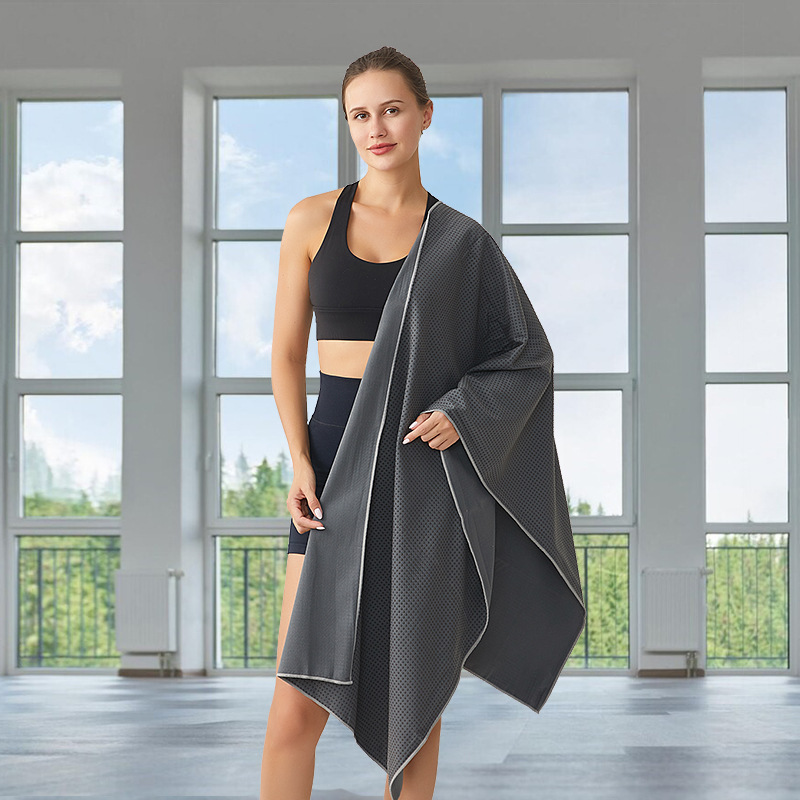 Sweat-Absorbent and Quick-Drying Yoga Towel Rubber Non-Slip Yoga Towel Microfiber Yoga Towel Sports Towel Set Wholesale