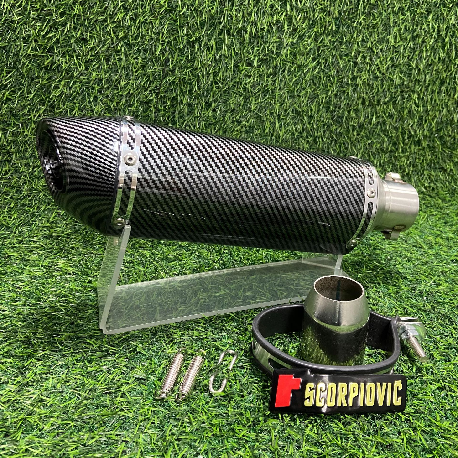 Motorcycle Exhaust Pipe R27 Tail Section 675Sr Race 600 Tornado 302R 252R Gsx250 Universal