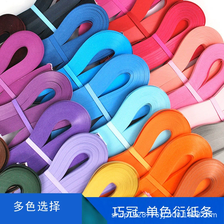 Качественная цветная бумага для студентов, тестье DIY, 3 мм, 48 цветов