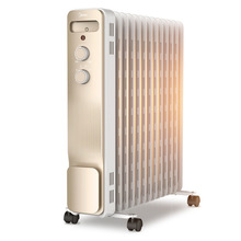 美的家用油汀取暖器电暖器电暖气节能油丁取暖器NY2213-18GW