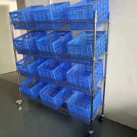 仓库拣货车分拣手推车斜面物流拣厂家直销工具车四轮搬运车小车