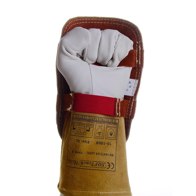 威特仕44-3006/3008反射铝牛皮护手盾焊工烧焊防飞溅耐高温隔热盾