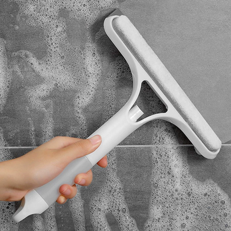 Стеклянный очистительный артефакт три-в-одном многофункцион cleaning двойной стороны трение скрябг окна очищение воды