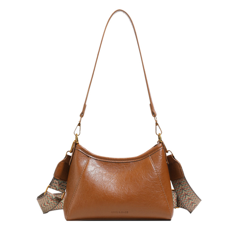 Niche French Vintage Underarm Bag For Women 2026 New Arrival Versatile Retro Commuter Baguette Bag Elegant Shoulder Handbag - Thumbnail 5