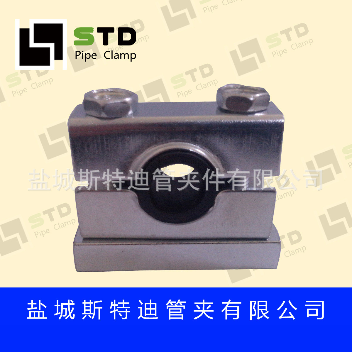 钢管夹，多排方钢耐高低温管卡