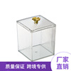 Cotton swabs, cotton pads, table storage box, dustproof dressing table, transparent cotton wipes, cosmetic acrylic lipstick