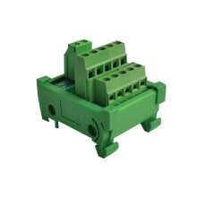 接线端子排公共端子台电源分线端子分线器中继一进多出导轨分线盒